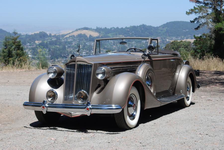  Packard Twelve Coupe Roadster 1937 года  (фото 30 из 34)